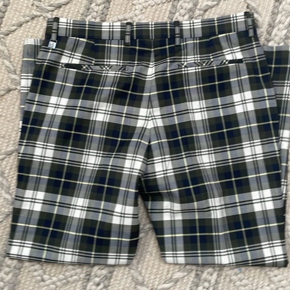 Men’s Black Watch plaid trousers EUC size 36x30 - Picture 5 of 7